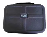 Vori Black Carrying Case for Nintendo Switch System And Games Sturdy Travel Case