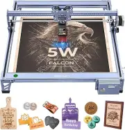 Creality Falcon 5W Laser Engraver Machine, 72w High Precision 0.06mm Laser Cutte