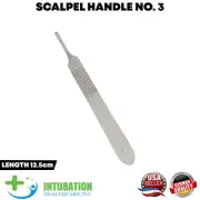 Surgical Scalpel Handle Number 3 Removable Blade Medical Veterinary Dental Tools