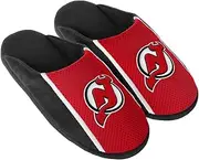 FOCO Unisex-Adult NHL New Devils 2016 Jersey Slide Slipper Medium