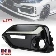 Front Left Fog Light Cover Frame For 2017-20 2021 Honda Civic Hatchback 5 Door (for: Honda)