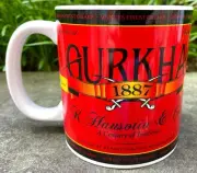 Gurkha Cigars HUGE Coffee Mug, Red Ceramic - 18 Ounce!