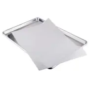 Bleached White Parchment Paper Baking Sheets Pan Liner 16x24 100 Pack