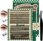 Lash Extension Kit 280Pcs 30D&40D 9-16Mixed Eyelash Extension Kit Wispy Individu