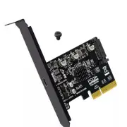 1 PC PCIE to Type-C USB 3.2 Gen Expansion Card ASM3242 Computer Accessories