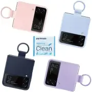 Galaxy Z Flip4 5G Case Genuine Silicone Cover with Ring Silicone Cover with Ring