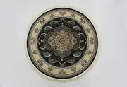 Mash 722364 Dark Blue Persian Traditional Round Rug