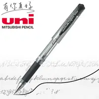 在飛比找PChome24h購物優惠-Uni-ball 三菱 1.0mm超細鋼珠筆-12支(黑/U