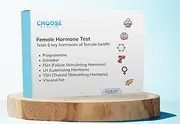 Choose Health 6-in-1 Female Hormone Test | Progesterone | Estradiol | LH | FSH | TSH | at-Home Test | Cap & CLIA Accredited Lab |Tests are not Avail in NY, RI