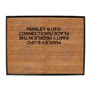Party People In The Place MC Marley & DJ UFO connections 3 - Funny Novelty Doormat Man Cave Floor mat