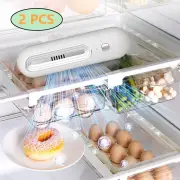 2PCS / 4PCS USB Rechargeable Fridge Deodorizer Multifunctional Ozone Machine Compact Air Purifier with Two Modes for Eff