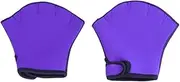 VANZACK Webbed Paddle Glove Swimming Gloves Webbed Gloves Swim Gloves Half Gloves for Swimming Fishing Glove Aquatic Gloves Warm Gloves Thermal Gloves Webbed Hand Gloves Purple