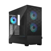 Pop Air RGB TG Tempered Glass ATX Computer Case with RGB Fans and Drive Bays