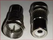 RCA to RF Coax TV Adapter for the Colecovision System NEW