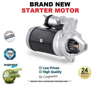 Brand New STARTER MOTOR for RENAULT CLIO III 1.2 2005->on