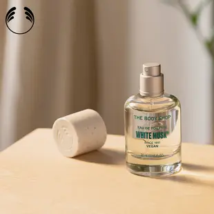 【THE BODY SHOP 美體小舖】新款白麝香迷人香水2入組