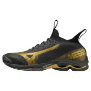 Mizuno Wave Lightning NEO2 Volleyball Shoes Black Gold V1GA2202 US5-12 #307