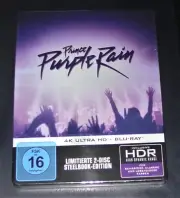 Purple Rain With Prince Limited steelbook Edition 4K blu ray+blu ray New Boxed