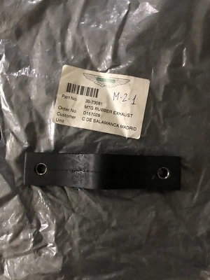 Aston Martin DB7 1995-2004 Vantage Rubber Exhaust Mounting 35-73081 NOS OEM NEW