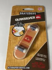 SkateDrive Skateboard Drive Quick Silver USB 2.0 Flash Drive 4 GB New Tech Deck