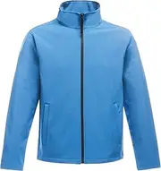 [REGATTA] Womens/Ladies Ablaze Printable Soft Shell Jacket (UK Size: 16 UK) (French Blue/Navy)