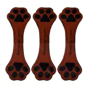 3Pcs Portable Magnetic Dog Paw Bookmark Reading Lable Handbook Paging Clip