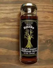 Hickory Smoked Wildflower Honey (12oz)