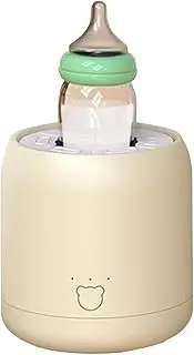 Générique Baby Bottle Mixer, 3-Speed Adjustable Milk Shaker, Uniform Formula Mixing, Portable Bottle Maker for Baby Milk, Travel, and Outdoor Use, USB Charging for Feeding Convenience