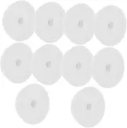 IMIKEYA 10pcs Reusable Lint Roller Plugs for Pet Hair Removal Sticky Roller Accessory Covers for Clothes Carpets and Car Seats Easy Installation Fits Lint