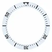 BEZEL INSERT FOR 41MM OMEGA SEAMASTER 300M 2252.50 WATCH AUTO SILVER GRAY