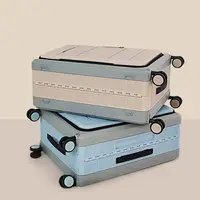 在飛比找樂天市場購物網優惠-可摺疊20吋登機箱 多功能創新一件式設計行李箱 小型拉桿箱學