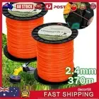 2 PCS 2.4mm*370m Trimmer Line Whipper Snipper Brush Cutter Brushcutter Cord
