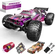 Large Brushless Remote Control Car 1:10, High Speed RC Cars 37 MPH, 2