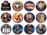Captain Marvel Movie Metal Button Assortment of 11 Ata-Boy YOU CHOOSE BUTTON