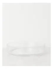 [Vue] Ribbed Glass Salad Bowl in Clear