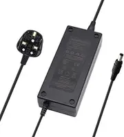 Abakoo UL Listed 54.6V 2A Charger Power Supply Adapter for 13S 48V Lithium Battery Pack, Li-ion Battery Charger, with 5.5x2.5mm DC Plug