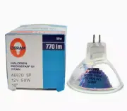 OSRAM 46870 SP 12V50W 10° GY5.3 Halogen Bulb DECOSTAR 51 TITAN MR16 46870SP Lamp