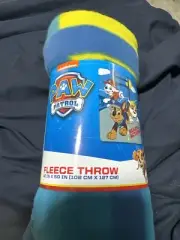 Paw Patrol Nickelodeon Fleece Throw Soft Blanket 40"x50" Chase Marshall New M23