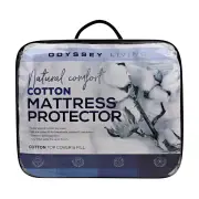 Odyssey Living Cotton Quilted Mattress Protector