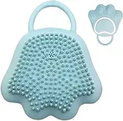 Baby Cradle Cap Brush - Scalp Scrubber for Babies,Scalp Care Scrubber for Hair Care and Body Care, Silicone Bath Brush, Baby Scalp Scrubber
