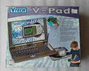 VTech V-Pad Learning Laptop and Tablet 2 in 1 Game Boy System Organizer NEW RARE