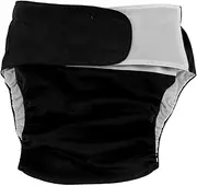 Adult Reusable Cloth Diaper, Nappy Cover Washable Adjustable Incontinence Nappy Protective Underwear Leakproof Nappy Absorbent Urinary Briefs Pants For The Elderly And Disabled