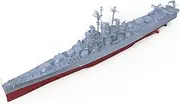 LFC700551S 1/700 Military Model Kit US Fargo Fargo-Class Light Cruiser CL-106 Full Hull