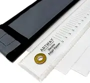 Artway Professional Deckle Edge Ripper Ruler with Protective Case - 50cm
