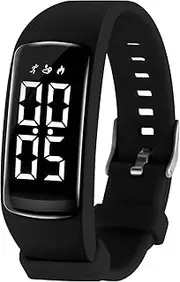 [Bigmeda] Children's Digital Watch Vibration Alarm Clock Sleep Monitor Suitable for Boys and Girls 10-16 Years