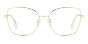 Polaroid PLD D521/G Asian Fit J5G Men's Glasses Gold Size 55 - Private Health Rebate - Blue Light Block Available