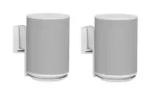 Adjustable Wall Mount Compatible with Sonos ERA 100 Speaker - White 2 Pack