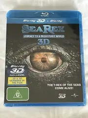 SEA REX - Journey To A Prehistoric World - Blu-ray 3D + Blu-ray - NEW & SEALED