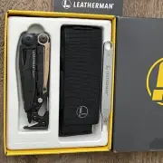 Leatherman MUT EOD Black multi tool with Brown/Tan Inserts. Discontinued Variant