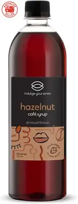 Natural Hazelnut Syrup 750Ml